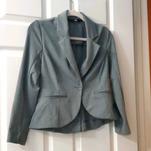 Grey soft blazer